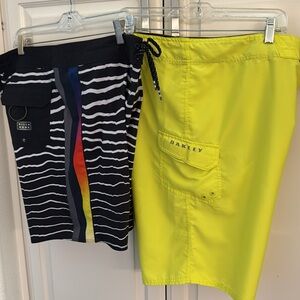 2 Board Shorts 38 like new